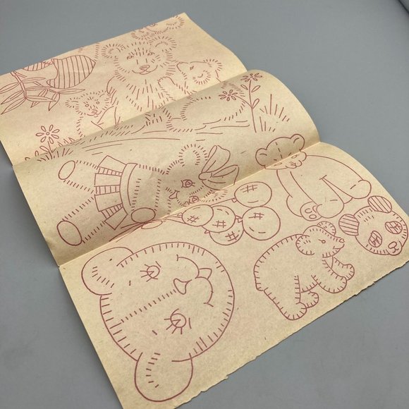 Vintage Bears Everywhere Transfer Patterns, MCM Workbasket Iron On Transfers - Picture 1 of 1